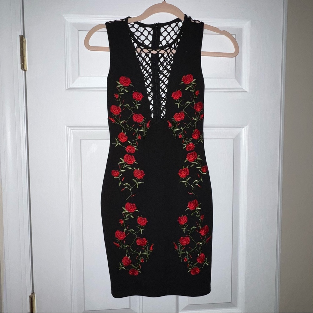 LF Call Me Eden rose dress